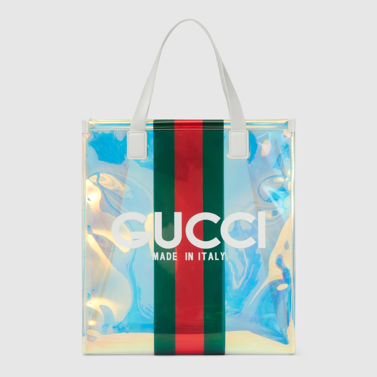 Small transparent tote bag with Web - 1