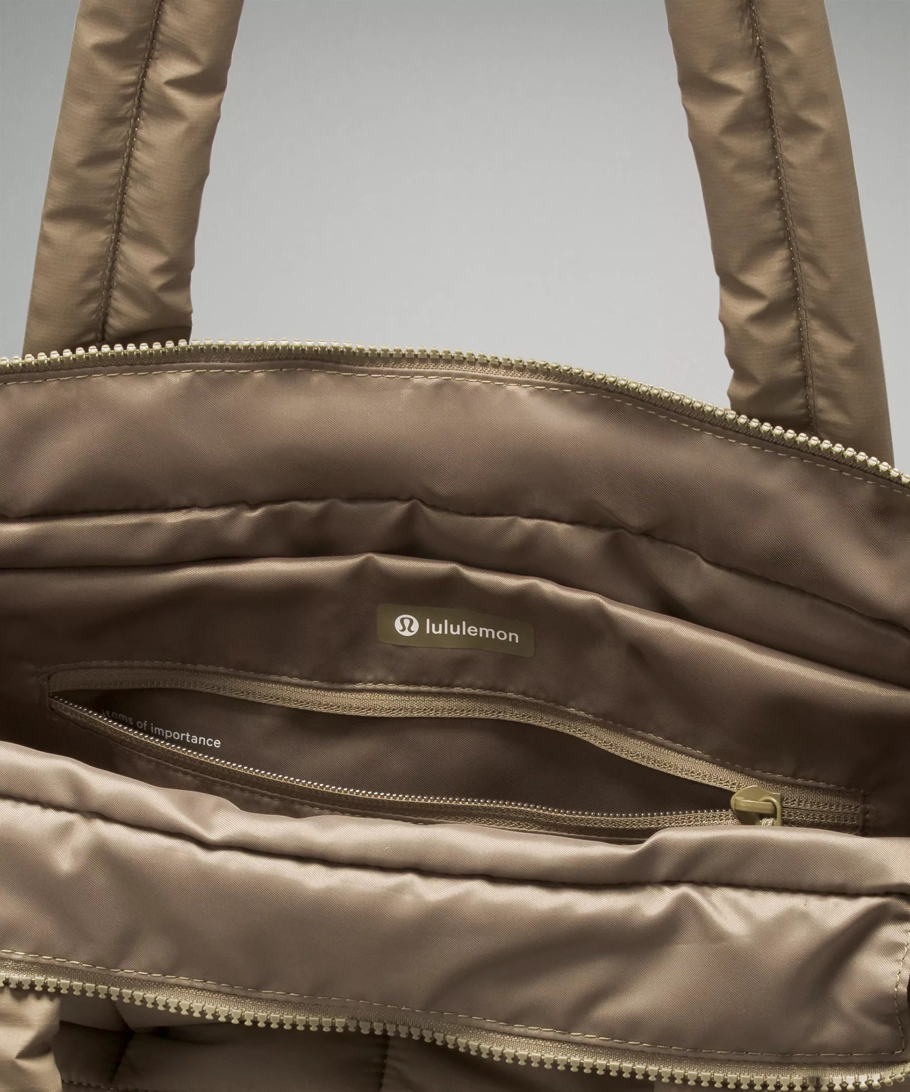 Quilted Grid Tote Bag 12L - 4