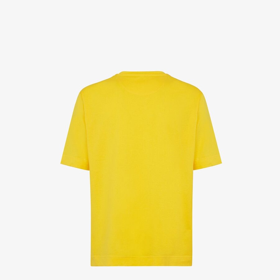 Yellow cotton T-shirt - 2