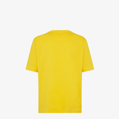 FENDI Yellow cotton T-shirt outlook