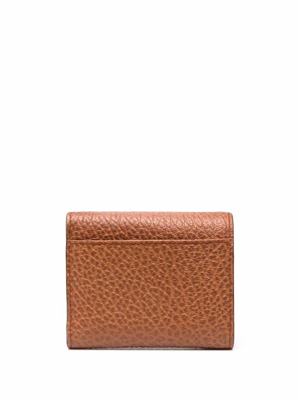 grained leather wallet - 2