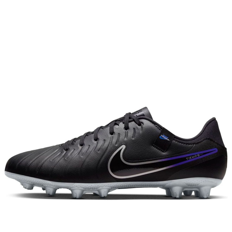 NIKE Tiempo Legend 10 Academy HG Spikes 'Black Hyper Royal Chrome' DV4339-040 - 1