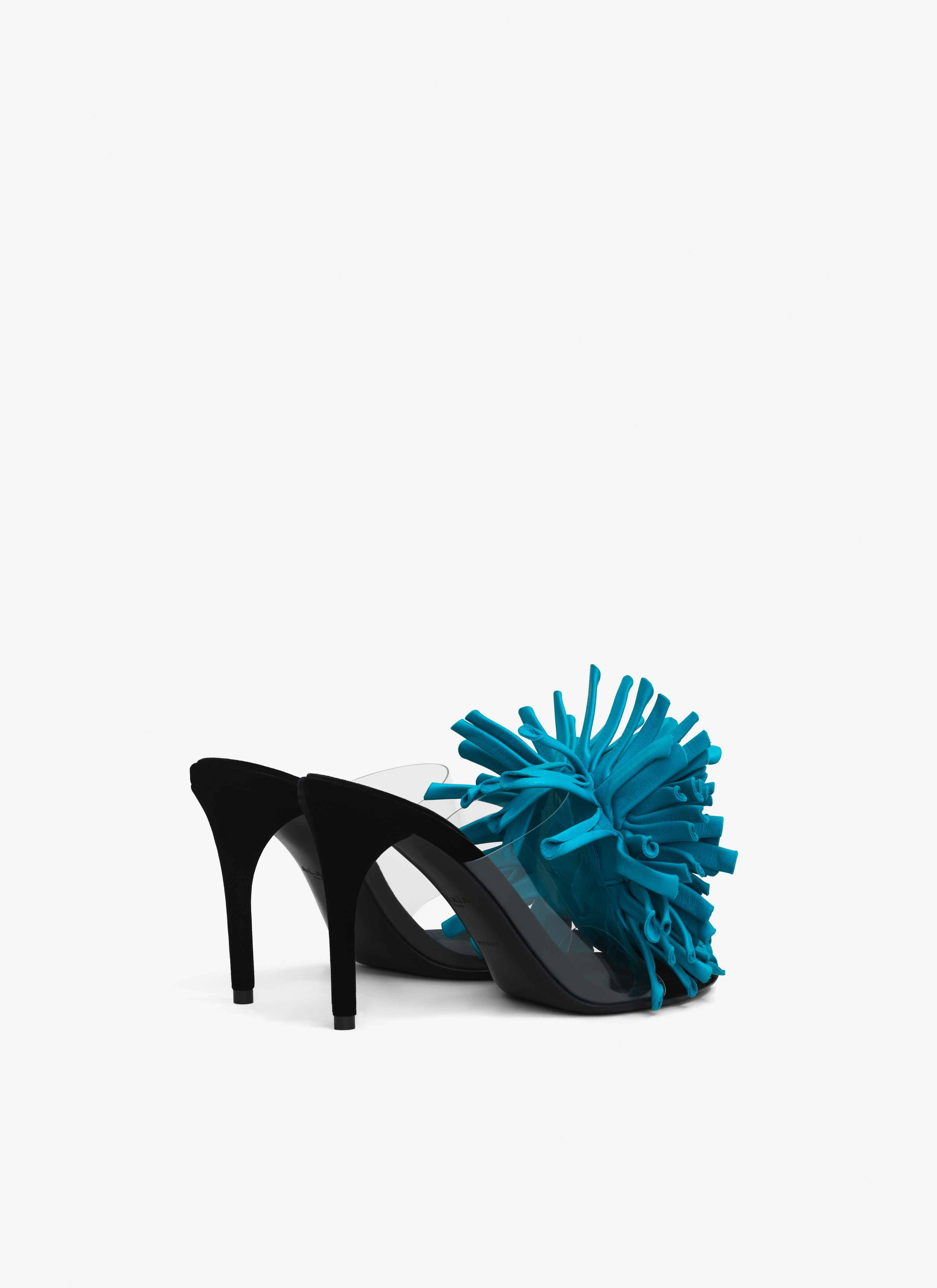 ASYMETRIC HEEL SANDALS IN LAMBSKIN - 2