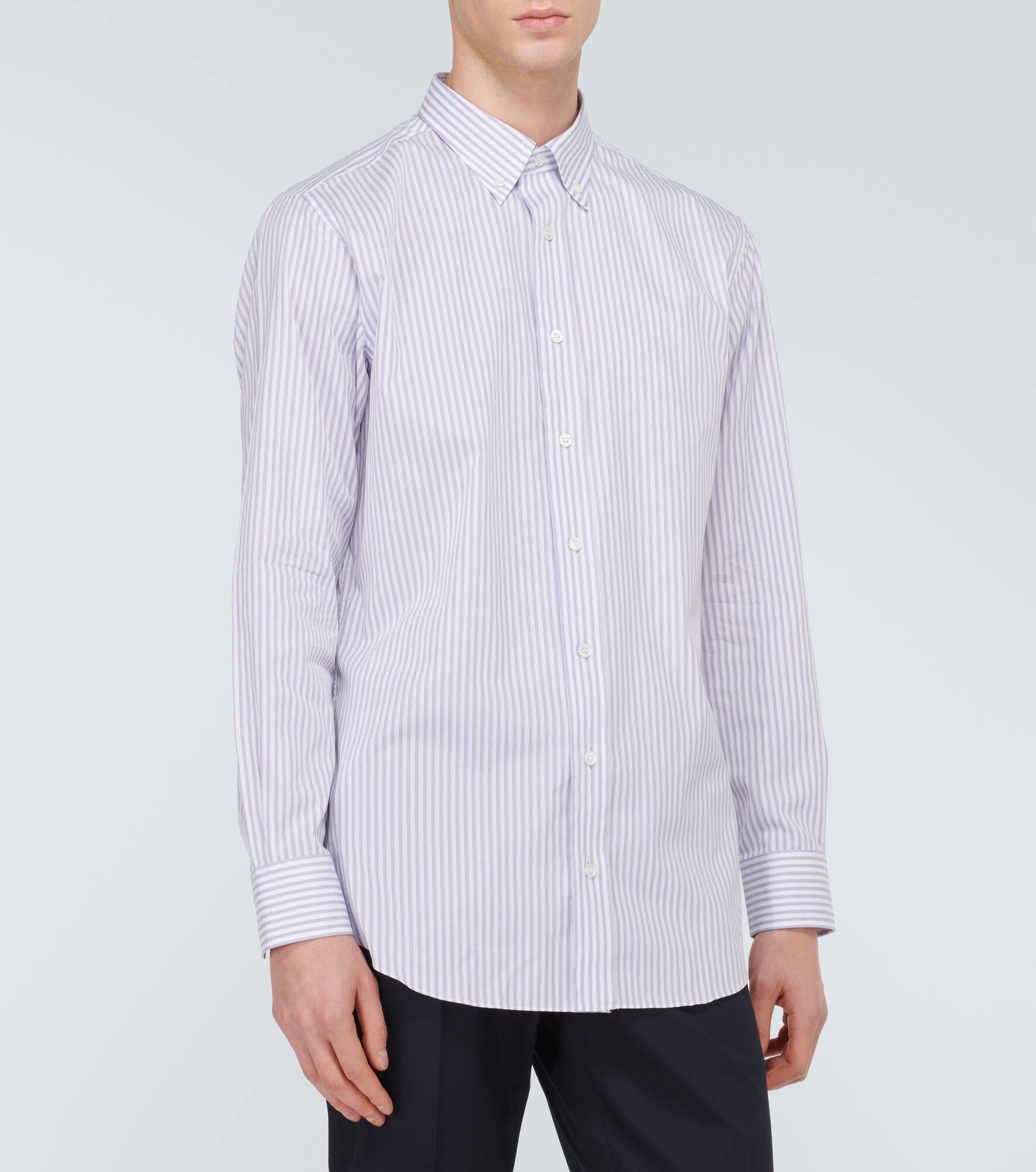 Striped cotton shirt - 3