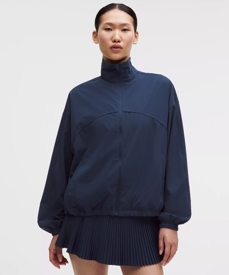 UV-Protective Oversized Tennis Jacket 1