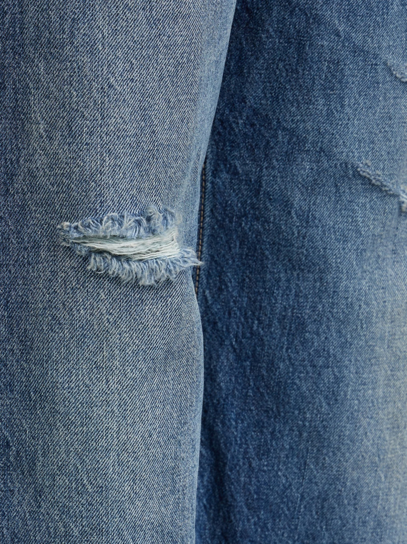 Ripped five pocket trouser 4