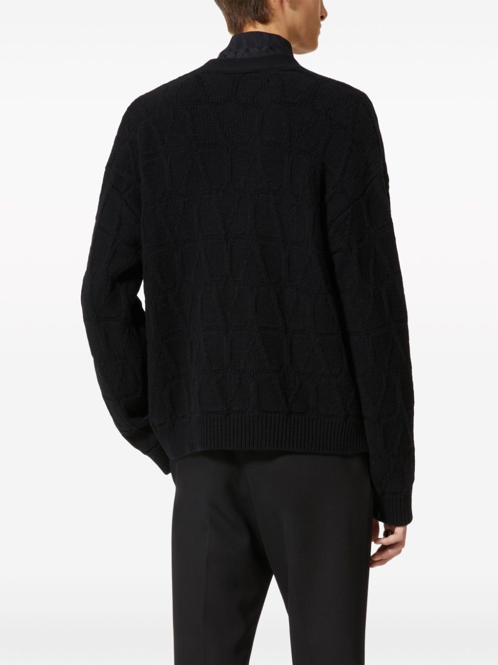 Toile Iconographe wool cardigan - 4