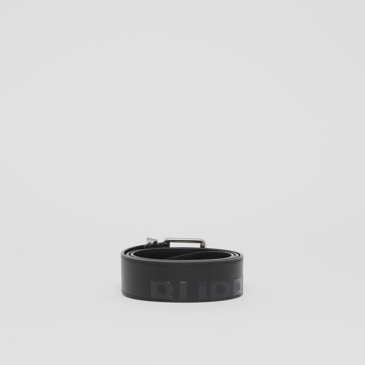 Horseferry Print Leather Belt - 5