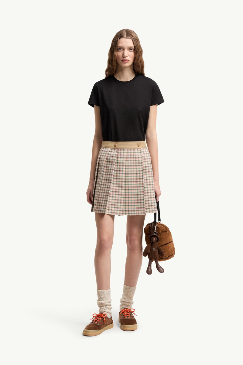 Moncler Logo Patch Cotton Jersey T-Shirt outlook