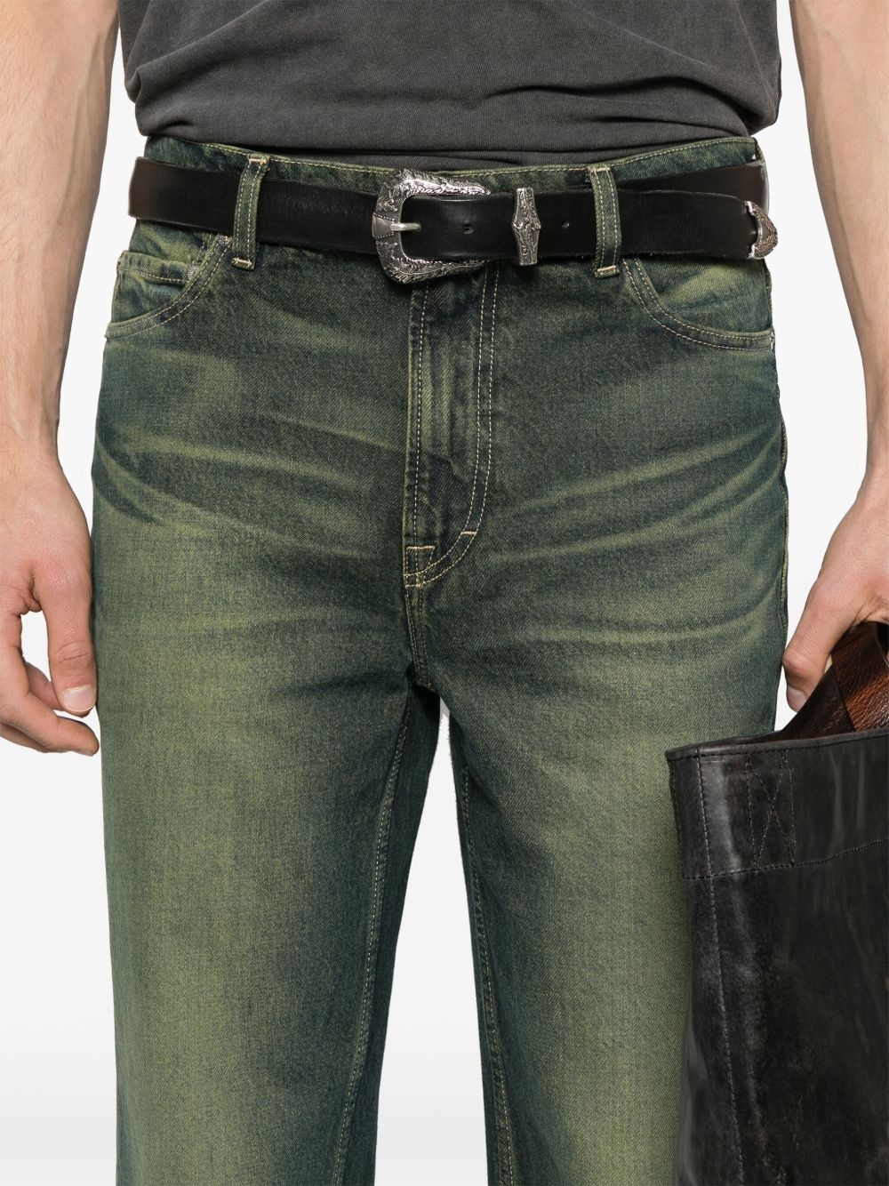70s-cut jeans - 5