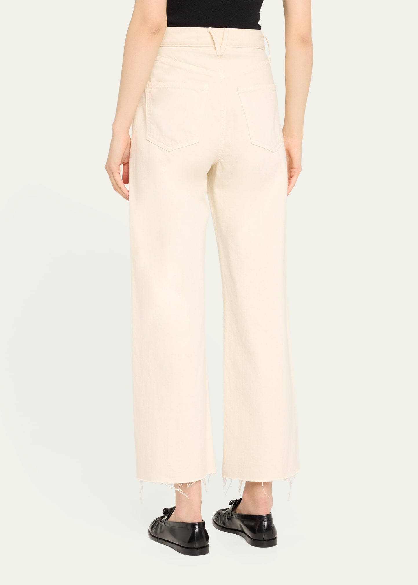 Taylor Cropped High-Rise Wide Jeans - 3
