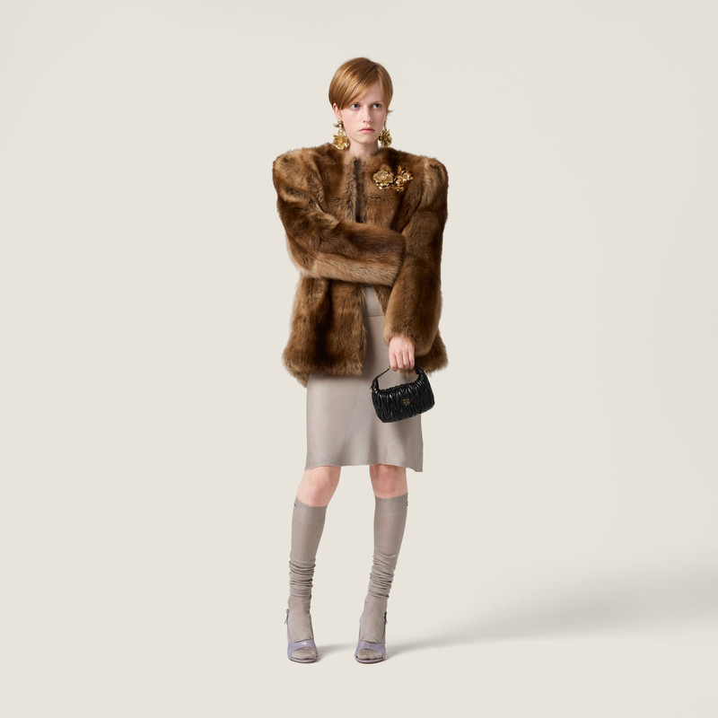 Miu Miu Shearling fur jacket outlook