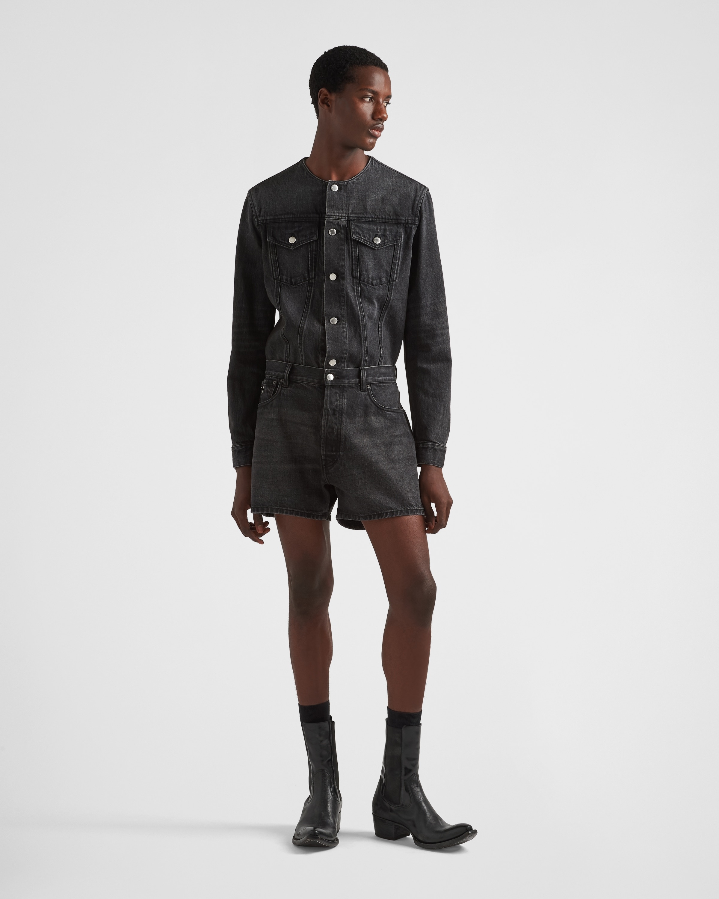 Denim Bermudas - 2