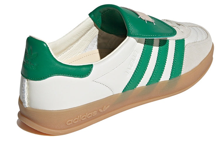 adidas x Foot Industry Gazelle Indoor 'White Green' ID3518 - 4