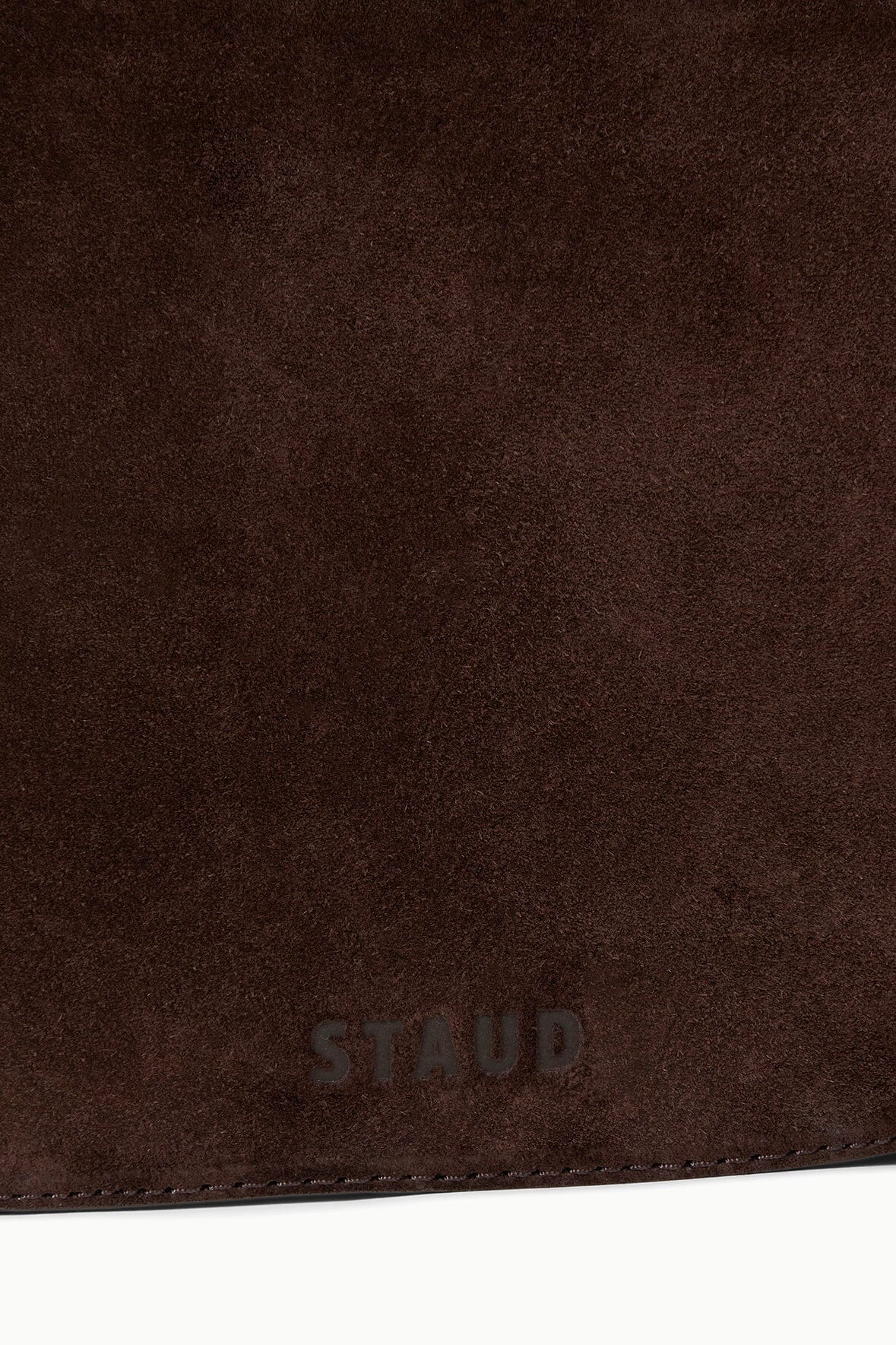 STAUD BELLA SADDLE BAG ESPRESSO SUEDE - 7