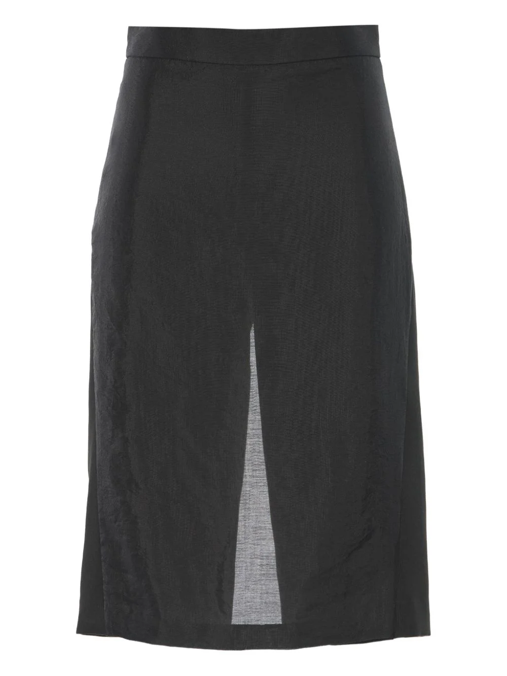 semi-sheer skirt - 1