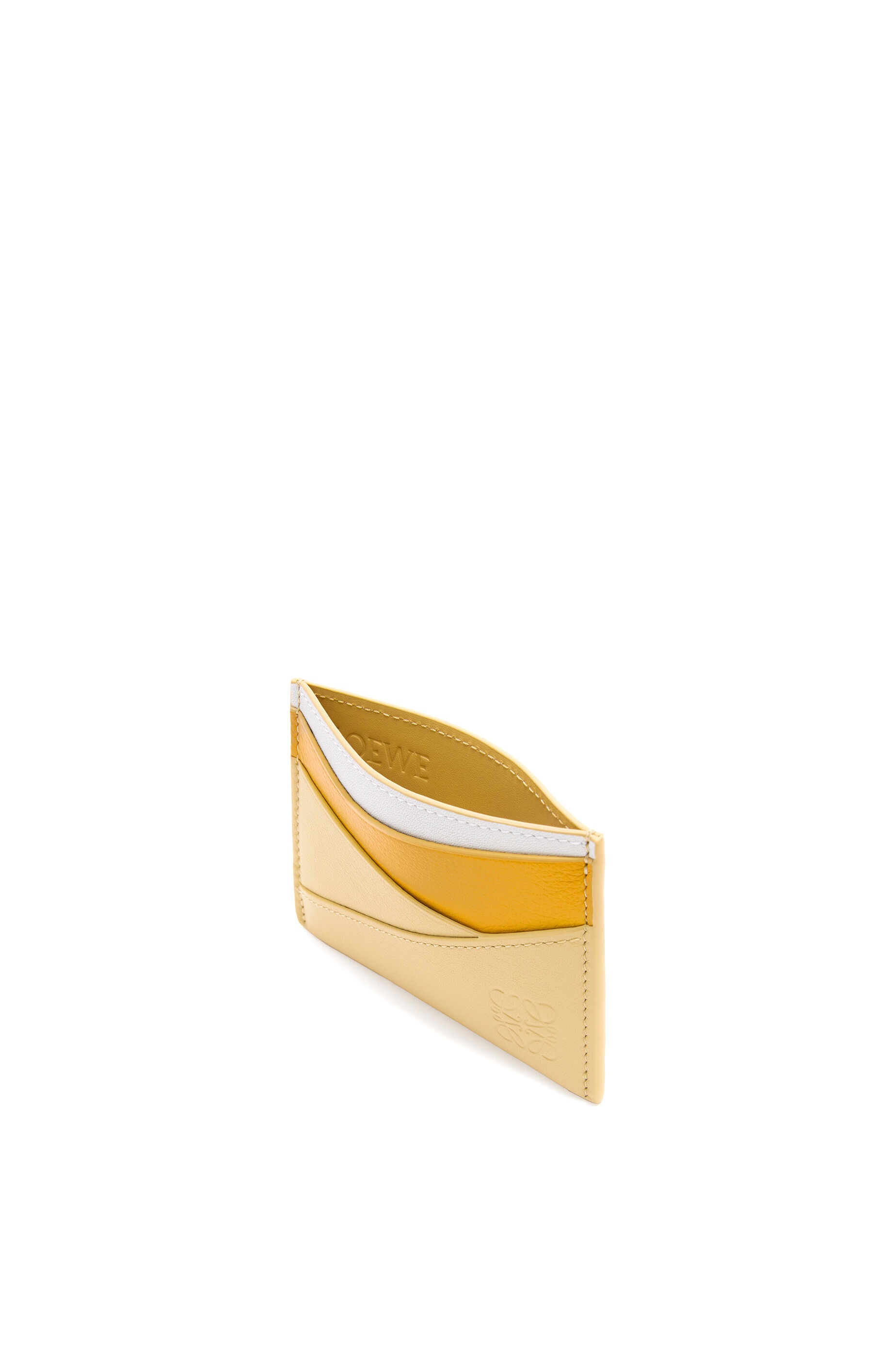 Puzzle plain cardholder in classic calfskin - 2
