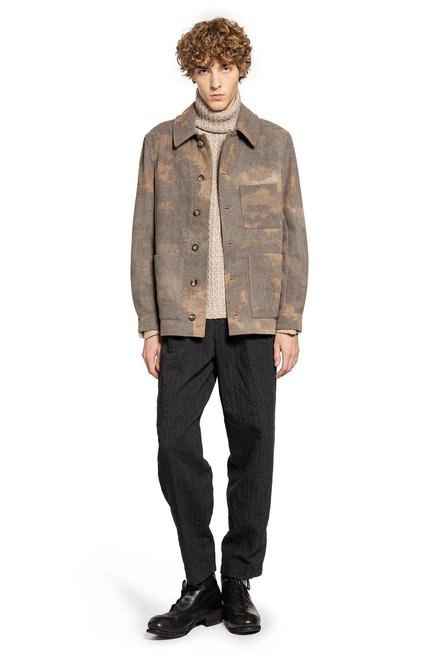 Forme D'expression Man Beige Knitwear - 4