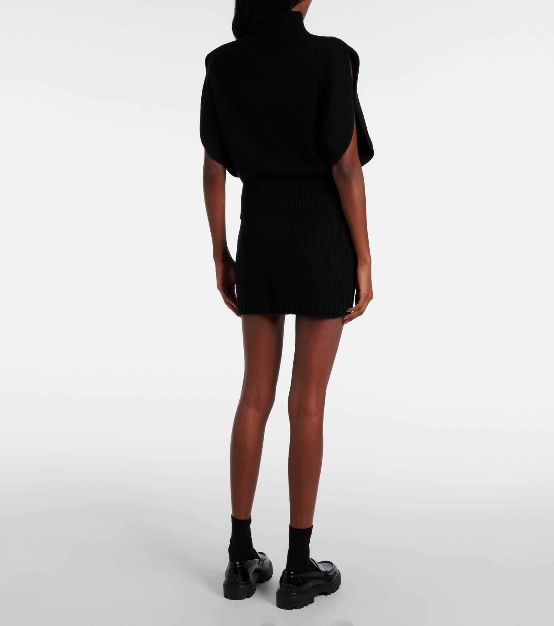 Zaya knitted cashmere top - 3