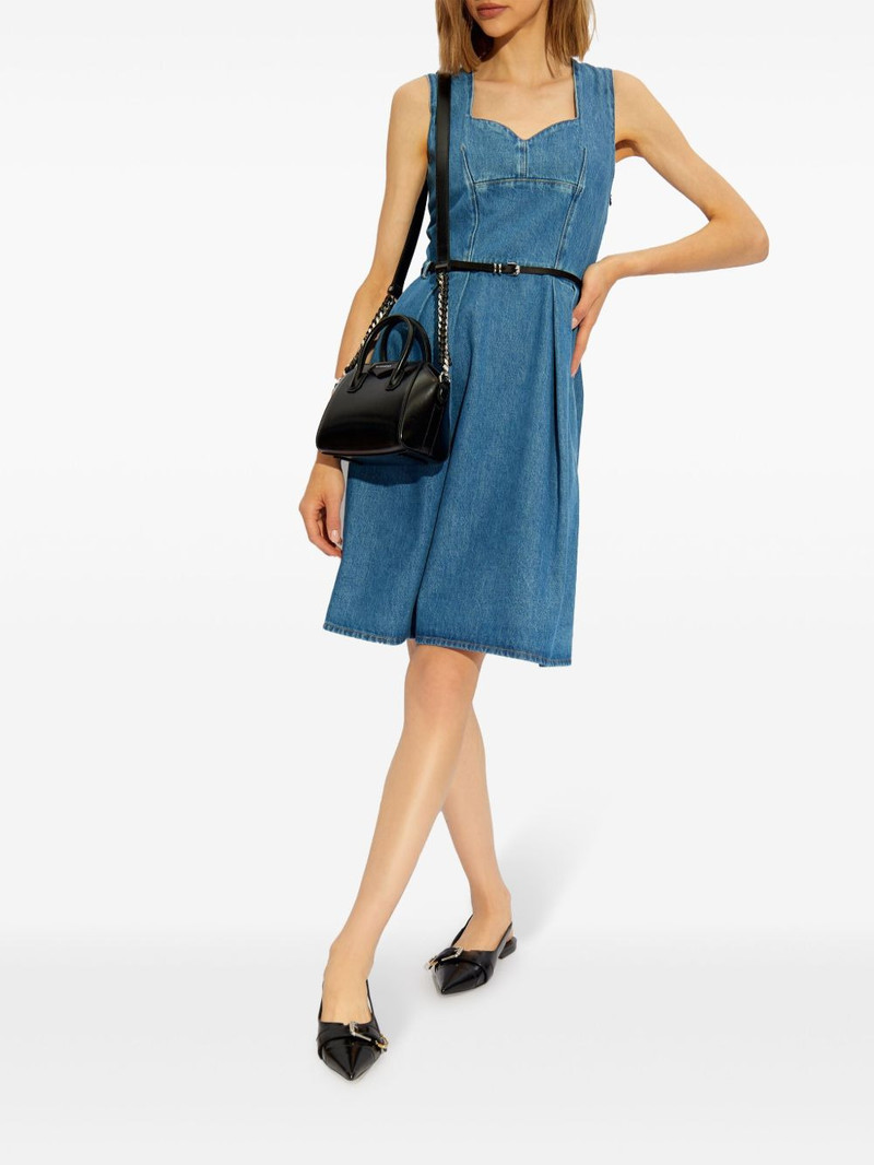 Givenchy belted waist denim dress outlook