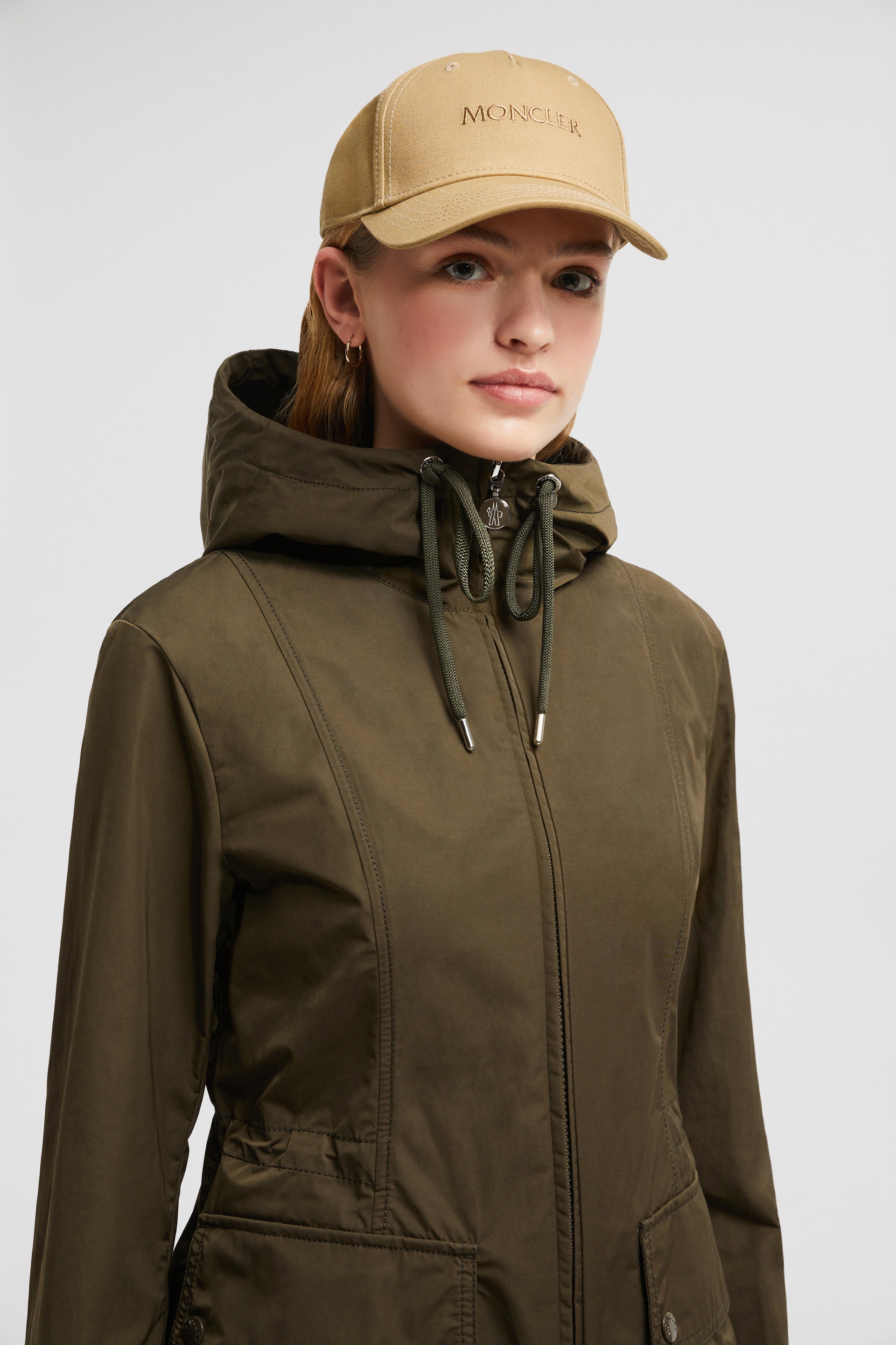 Embroidered Logo Gabardine Baseball Cap - 2