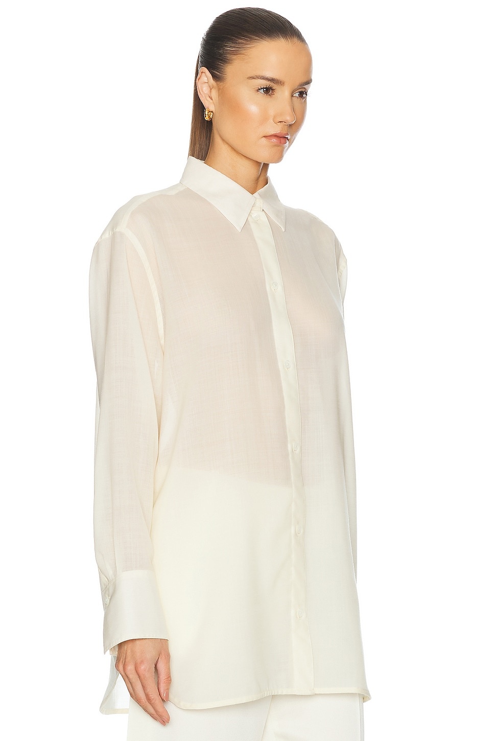 Relaxed Voile Shirt - 2