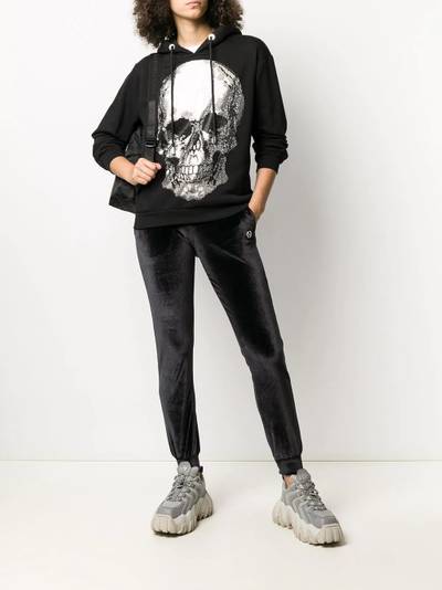 PHILIPP PLEIN Monogram Teddy Bear track pants outlook