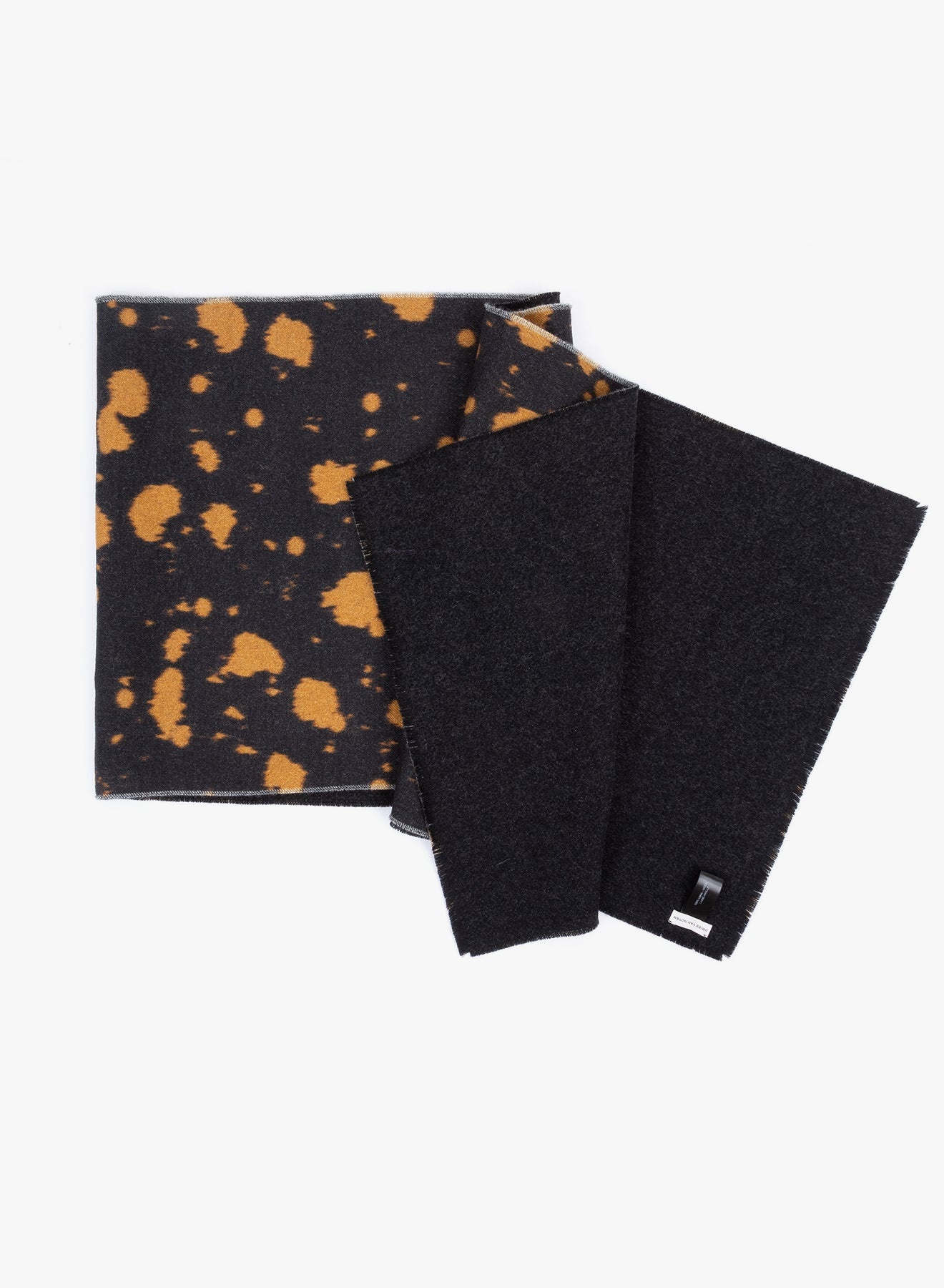 SPOTTED WOOL SCARF - 3