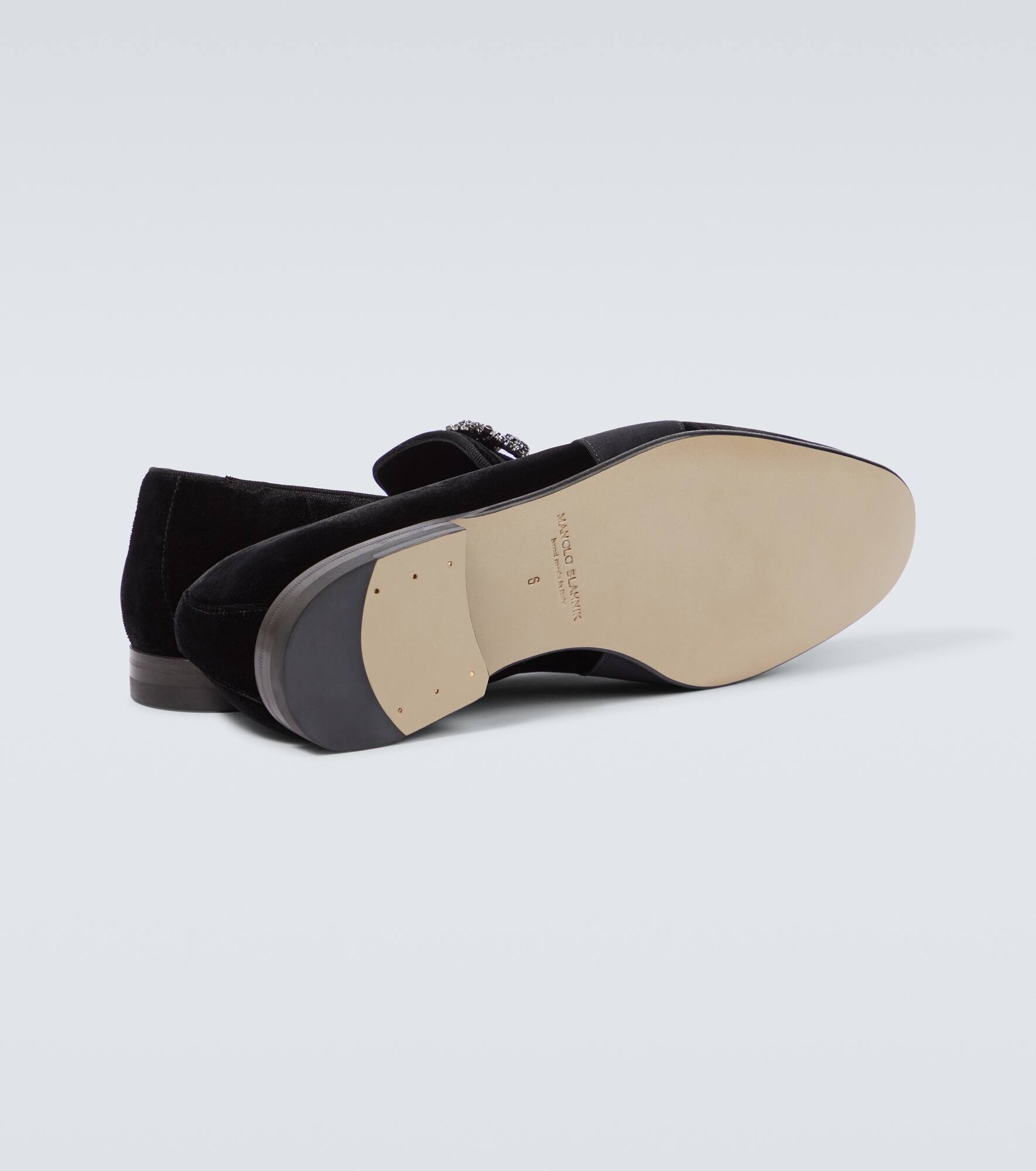 Carlton Jet velvet loafers - 7