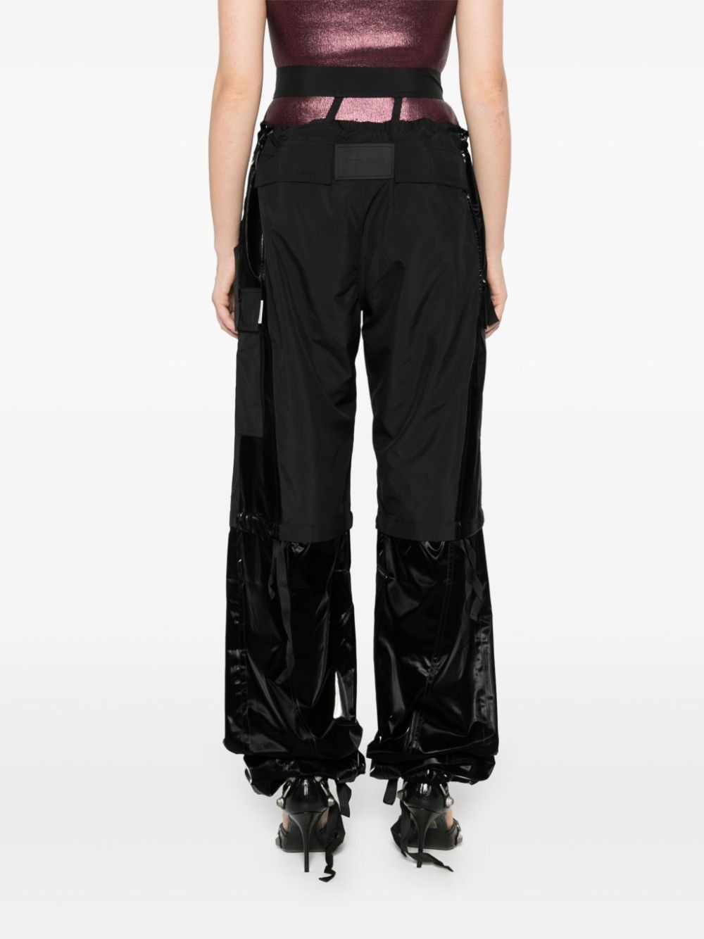 raw-cut finish trousers - 4