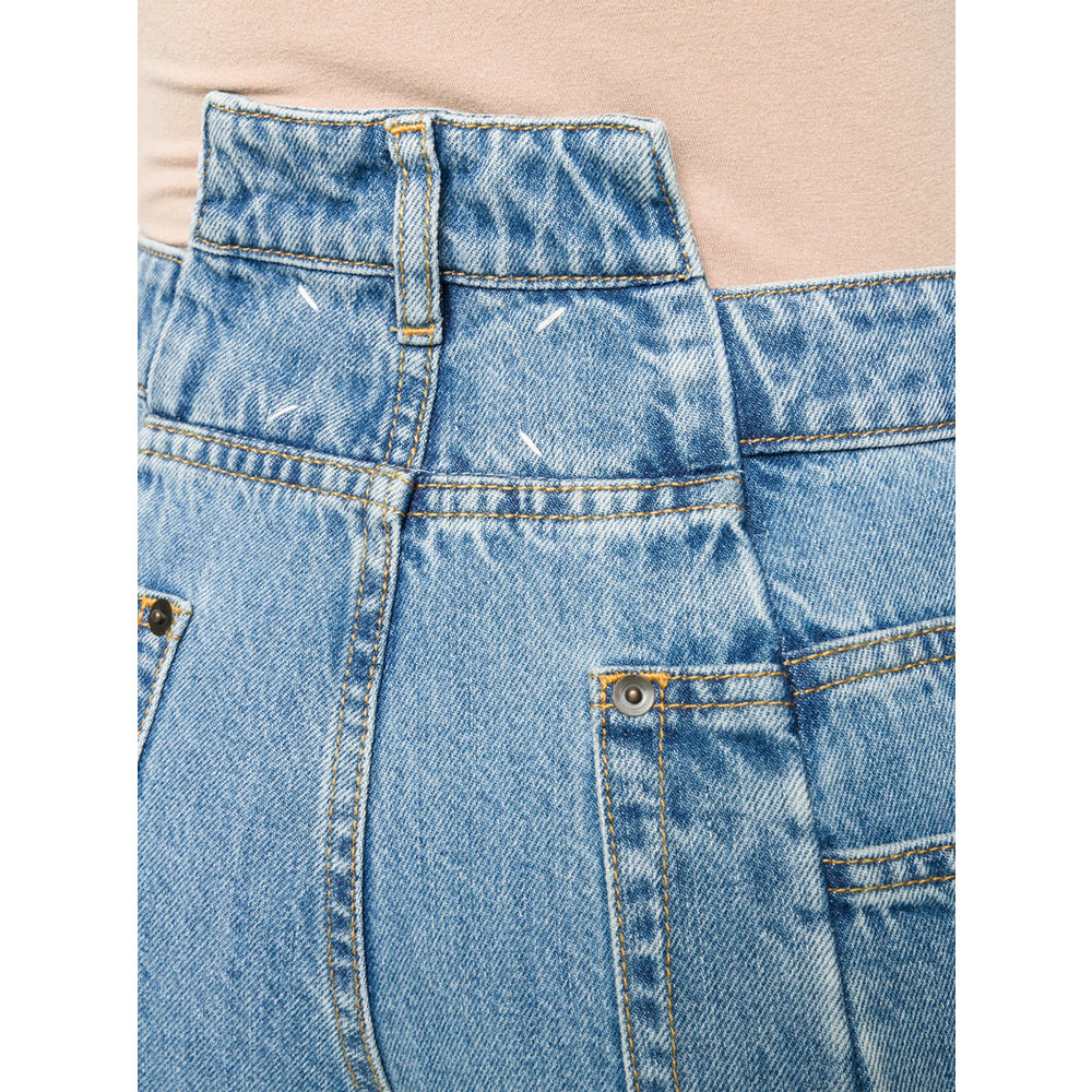 Maison Margiela Blue Denim - Wide-Leg Jeans Women - 4
