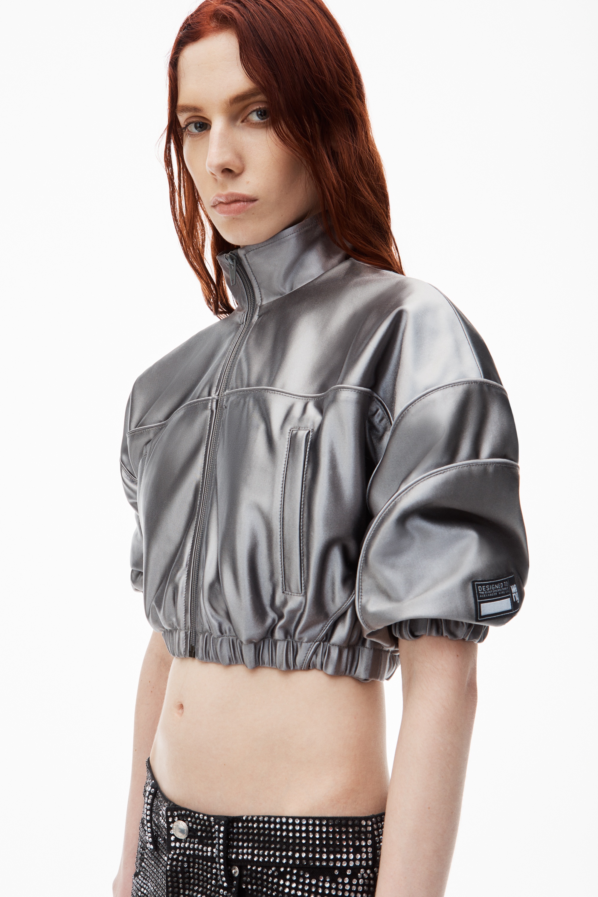 Cropped Track Jacket - 3