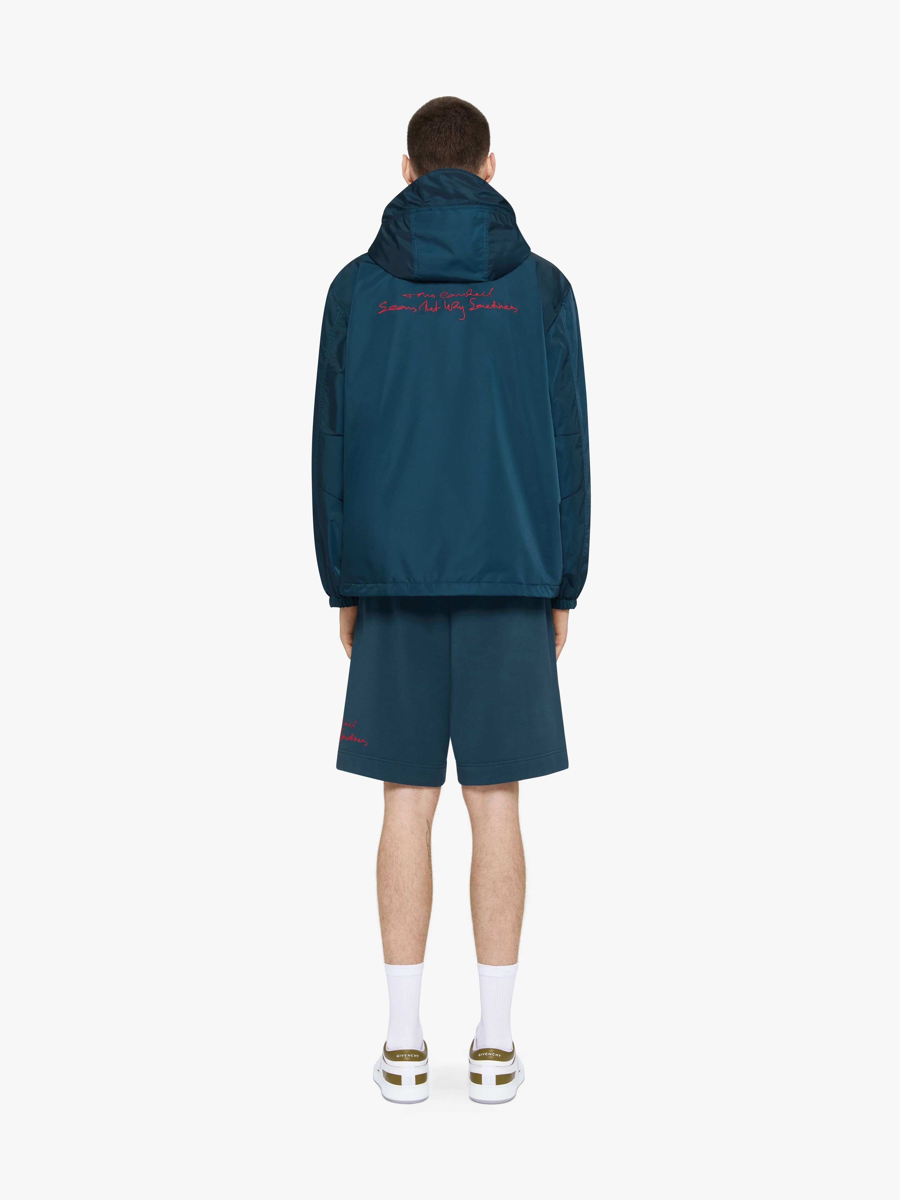 WINDBREAKER WITH GIVENCHY MEDALLION - 3