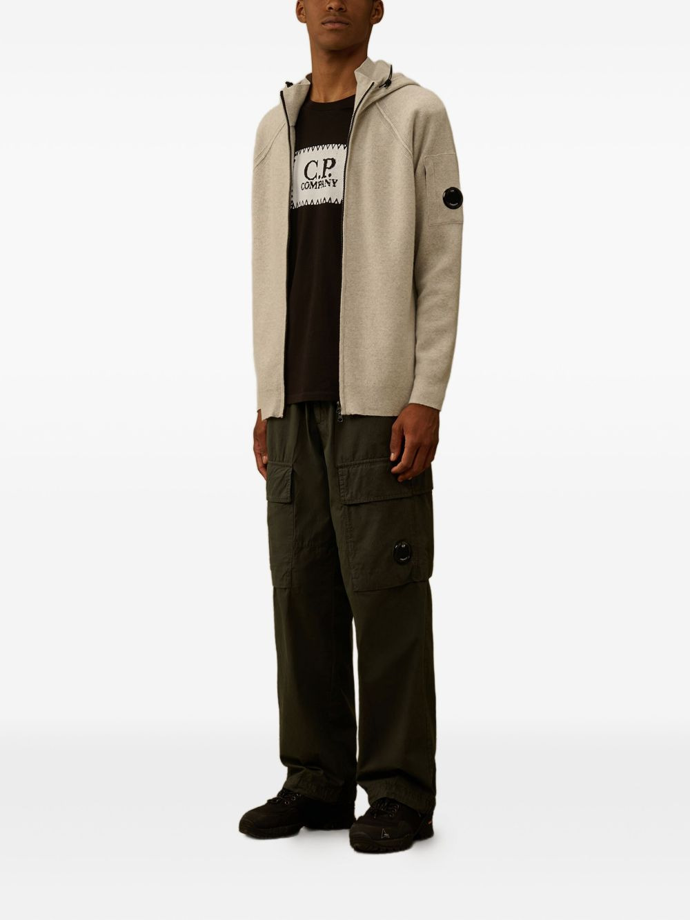 zip-up hoodie - 2