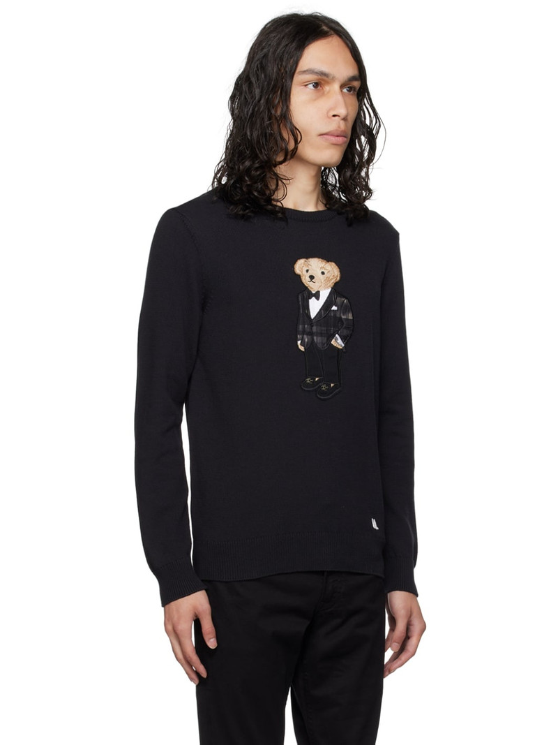 Black Polo Bear Sweater 2