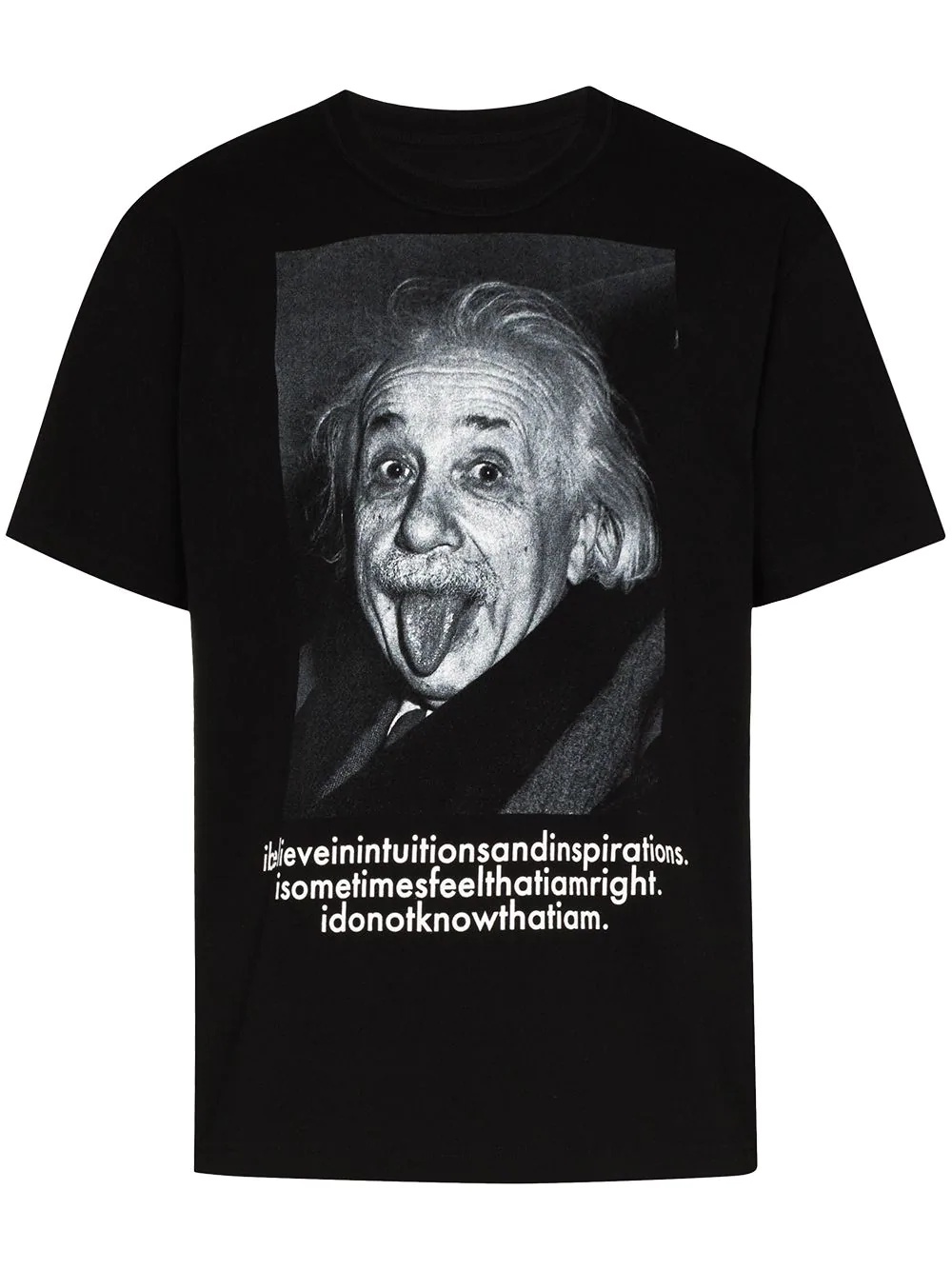 Einstein-print T-shirt - 1