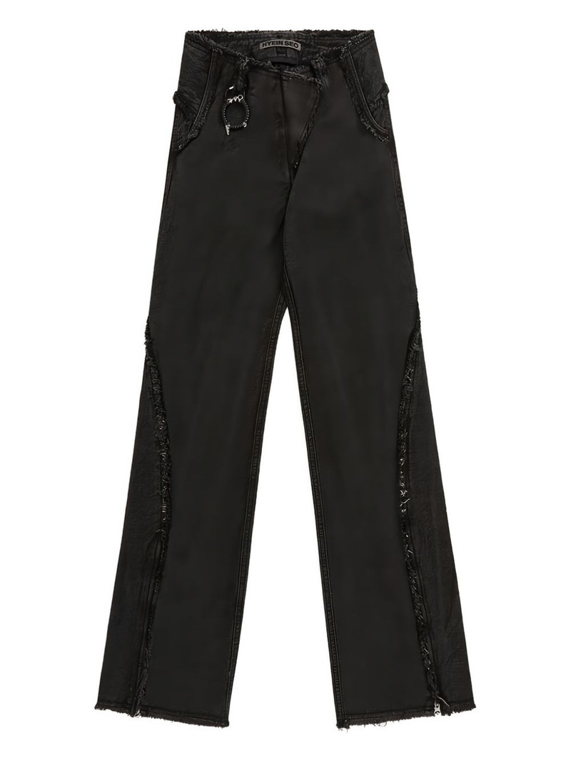 frayed-detailing jeans 1