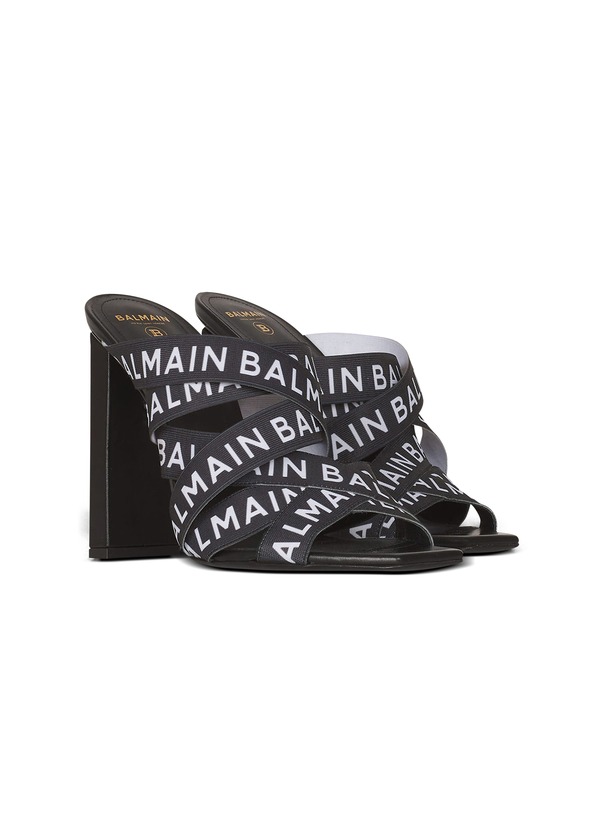 Union sandals with Balmain logo print - 2