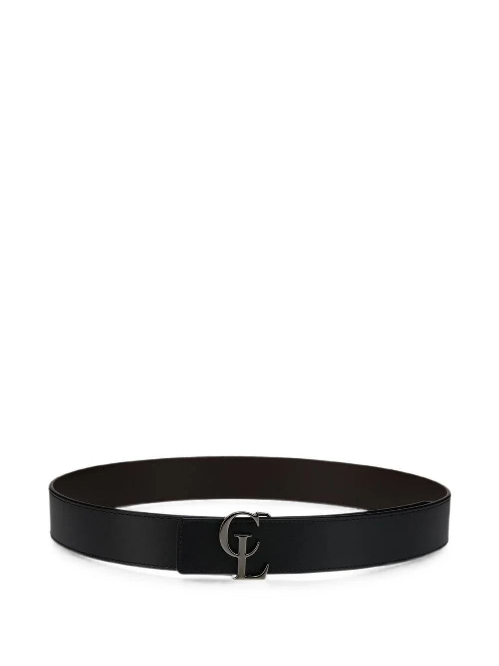 CL smooth calf leather belt - 1
