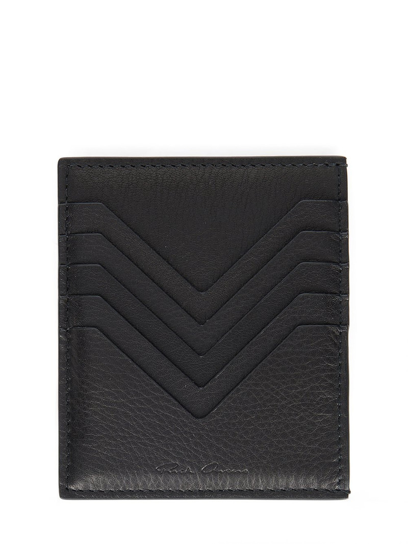cut-out detailed leather wallet 1