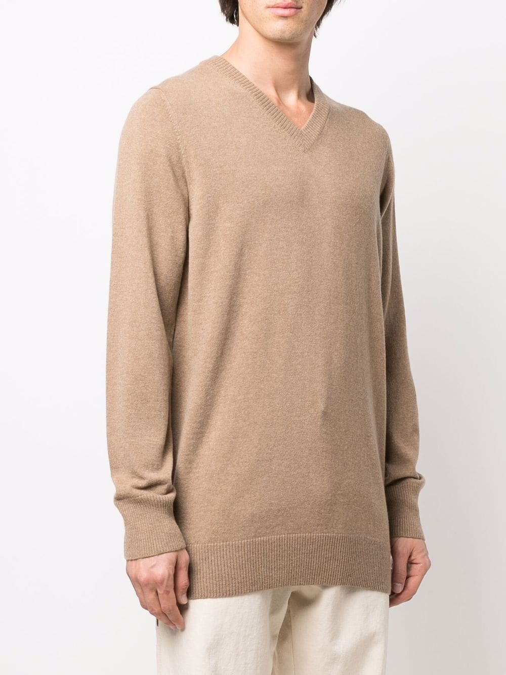 V-neck knit jumper - 3