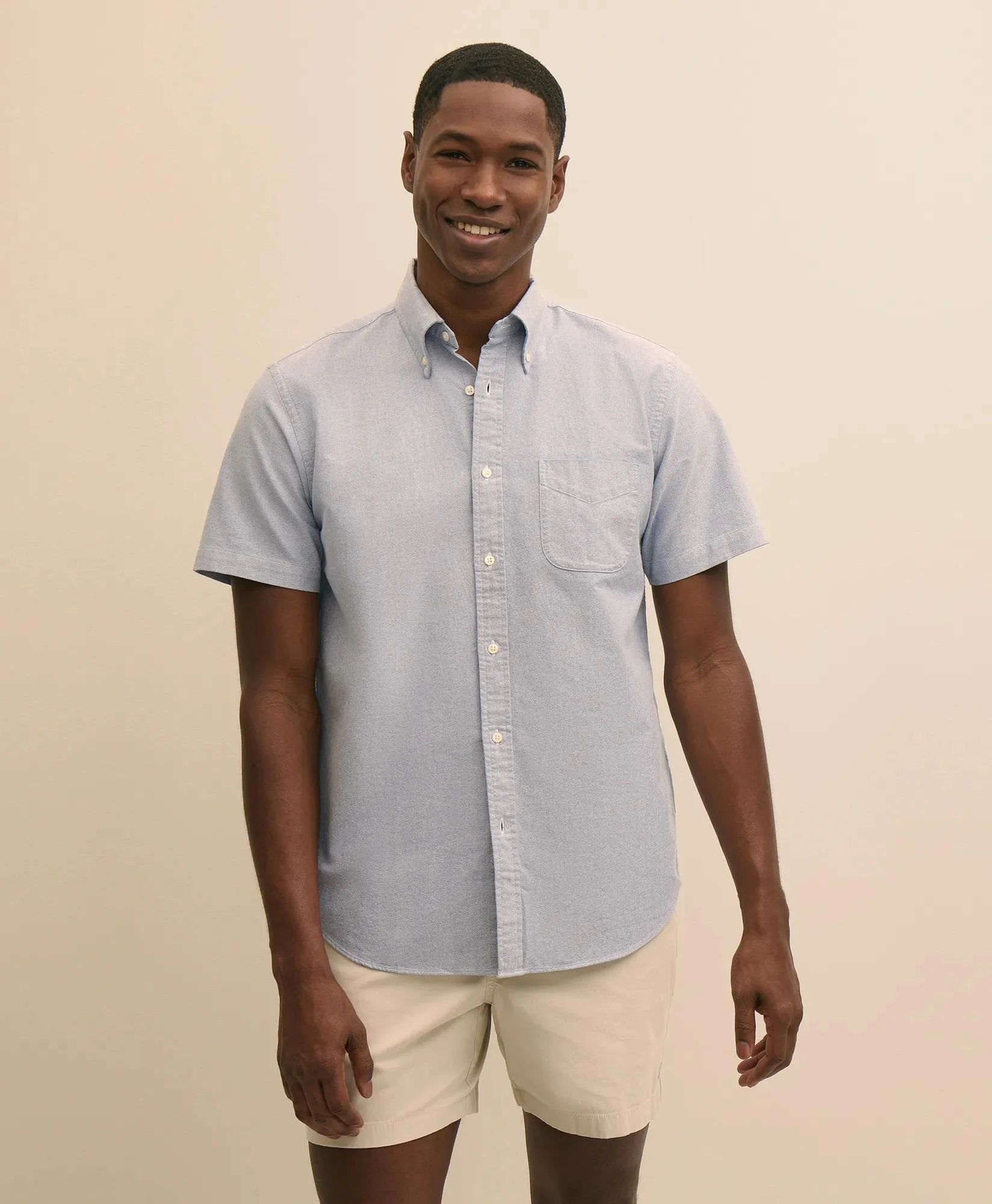 Friday Short-Sleeve Oxford Shirt - 1