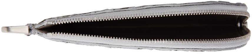 Rick Owens Zip Pouch - Aluminum - 3