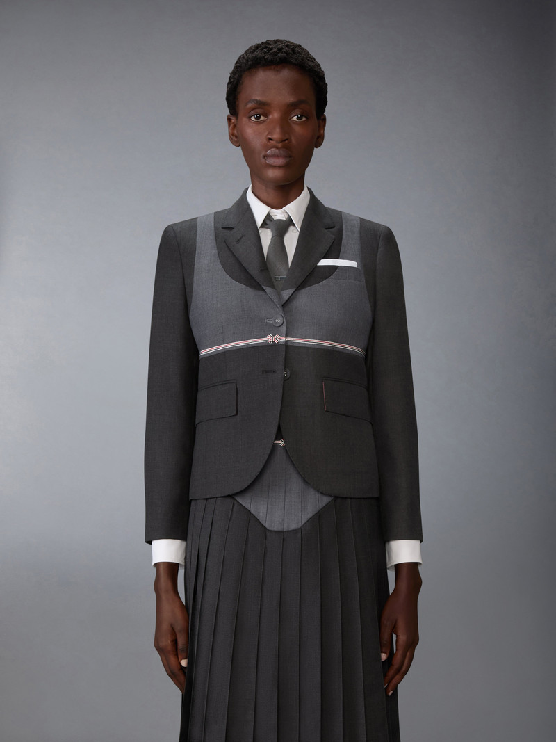 Thom Browne SUPER 120'S TWILL TROMPE-L’ŒIL BIKINI SPORTCOAT outlook