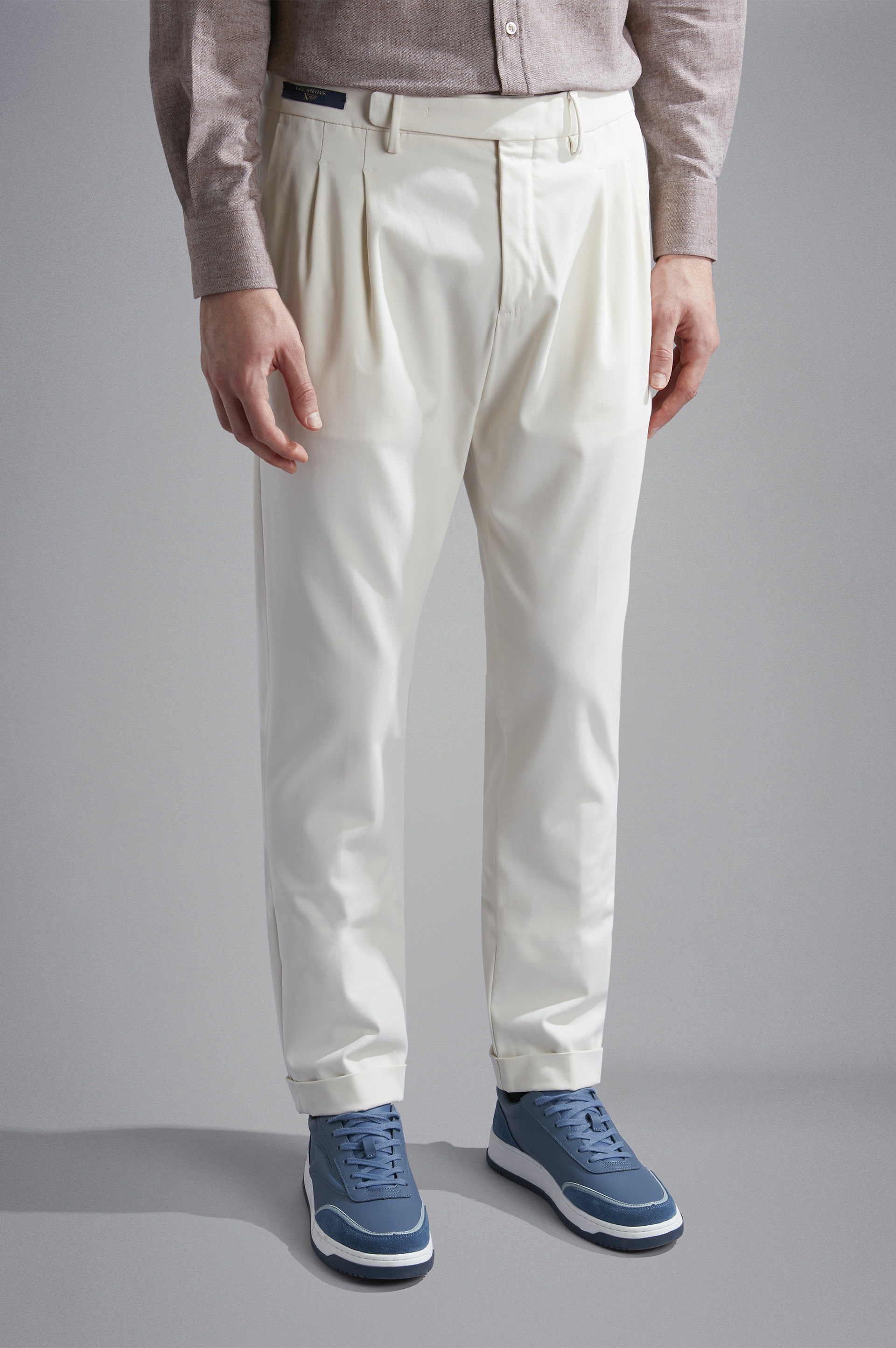 DOUBLE DART CHINO TROUSERS - 6