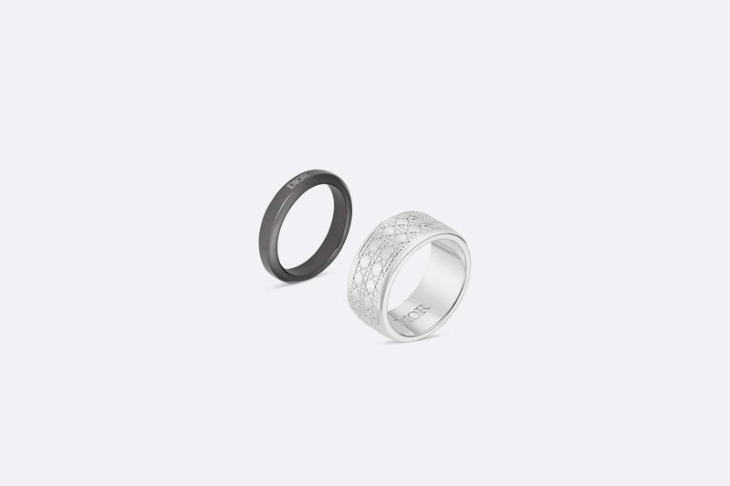 Dior Cannage Ring Set outlook