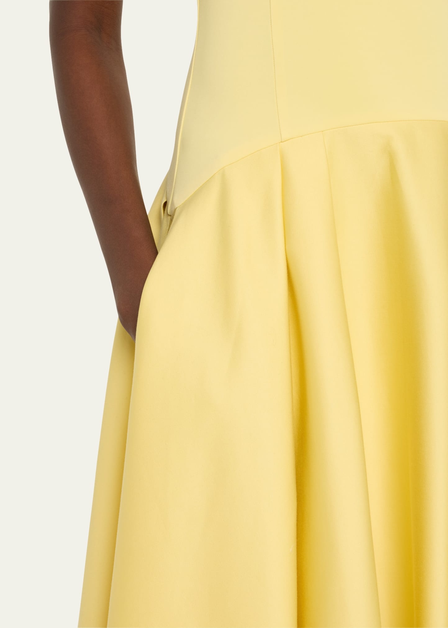 Adley Drop-Waist Midi Dress - 5