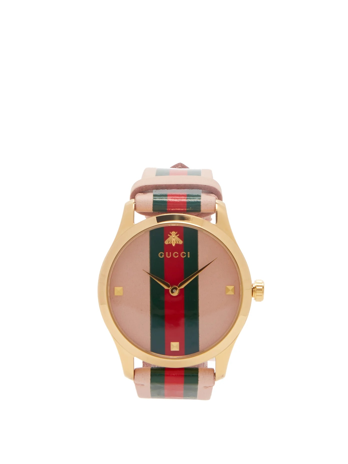 G-Timeless Web-stripe watch - 1