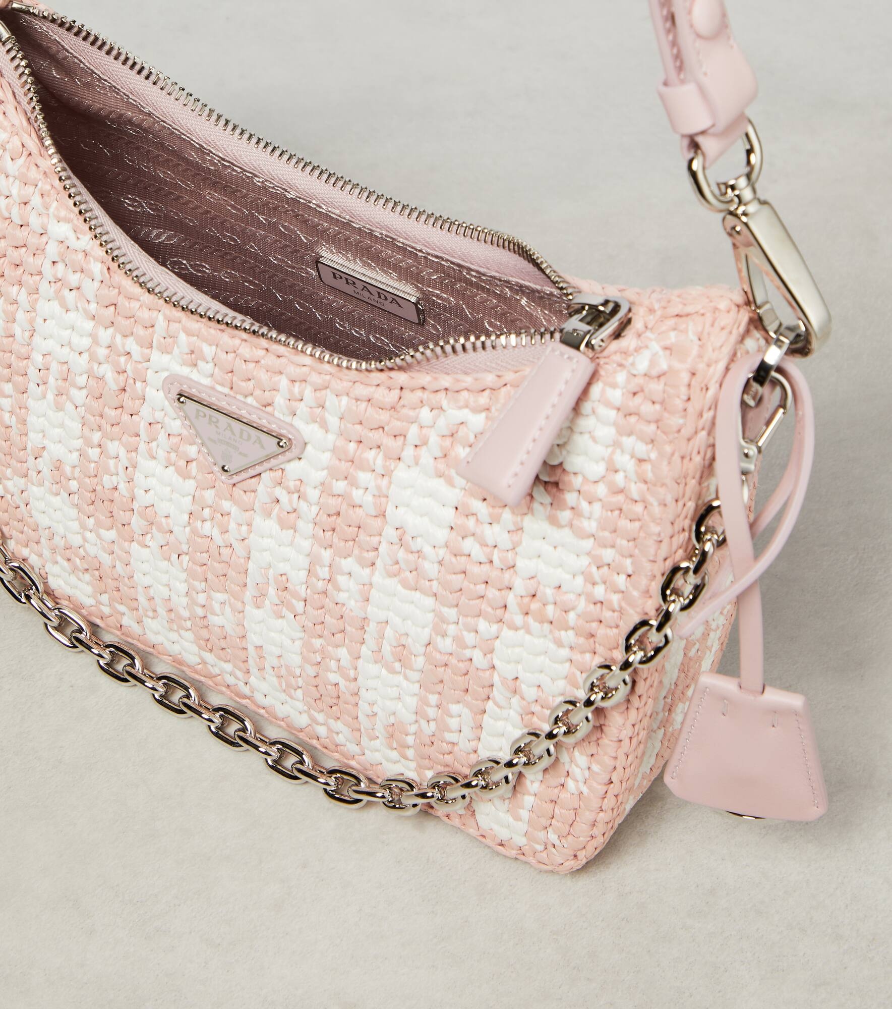 Re-edition crochet shoulder bag - 3