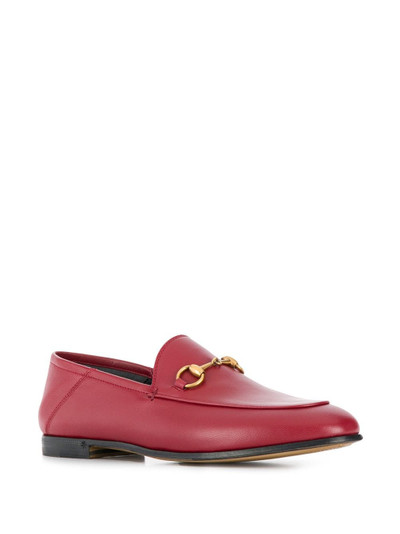 GUCCI Brixton horsebit loafers outlook